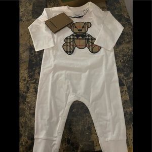 Burberry 12 months onsie